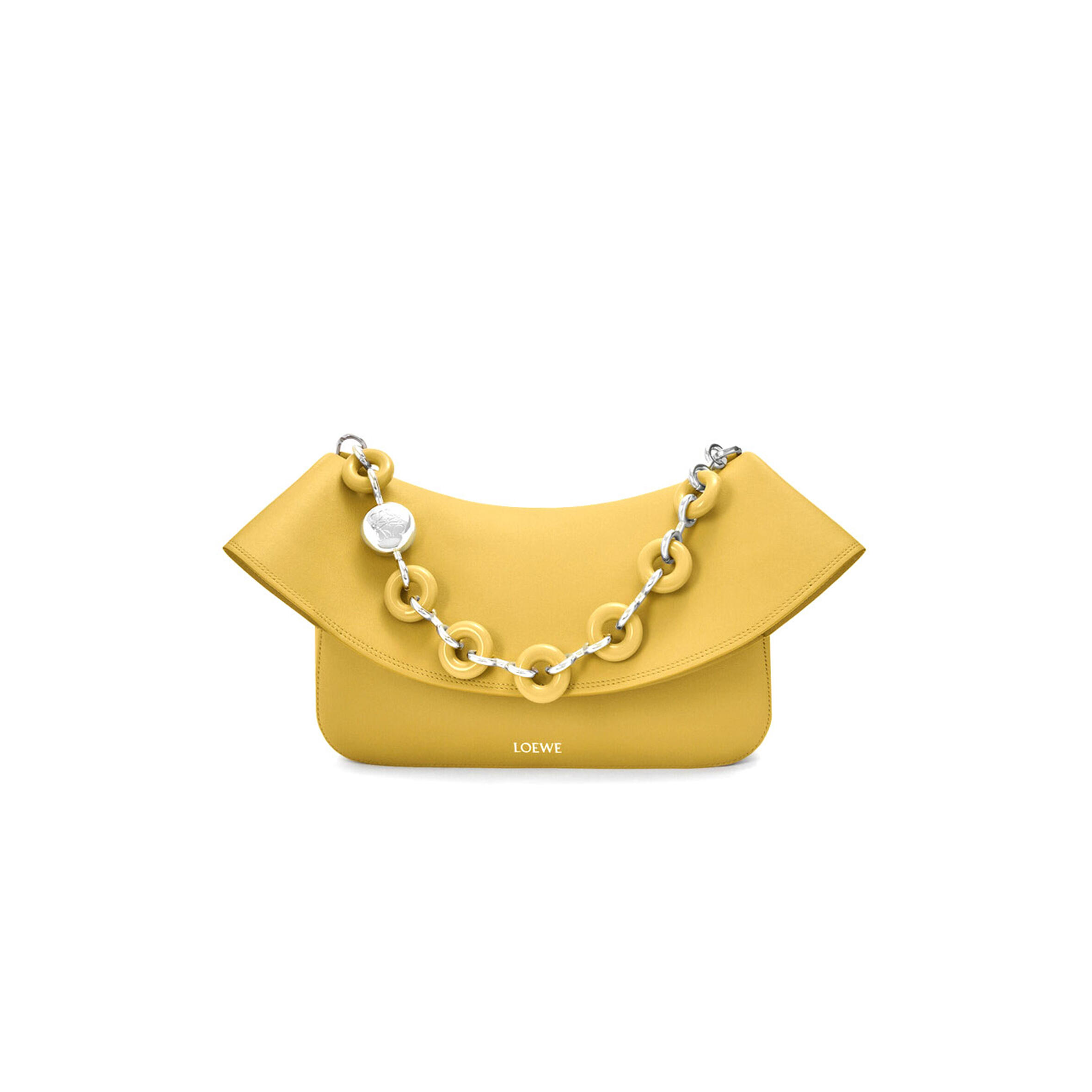 LOEWE MEDIUM OLA BAG IN SMOOTH CALFSKIN AP22P22X07 (26*18*13cm)